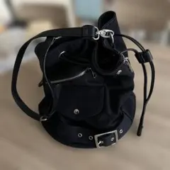 AZUL by moussy ブラック ショルダーバッグ