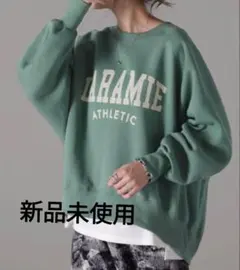 HUG.U 　裏フリースロゴスウェット