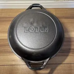 LODGE ロッジ ダブルダッチオーブン 鋳鉄 キャンプオーブン調理のサムネイル