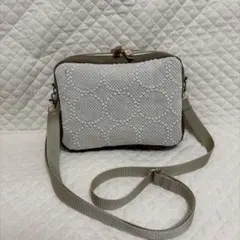 ミナペルホネン☆skip×タンバリンショルダーポシェット☆ハンドメイド