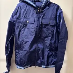 美品モンクレール ナイロン ブルゾン ネイビー　サイズ2 2026年最新】MONCLER メンズ ナイロンジャケットの人気アイテム - メルカリ