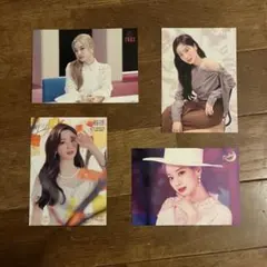 TWICE ダヒョン ラントレ 4枚セット