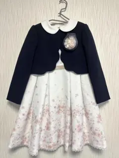 新品⭐️120cm⭐️petit main 花柄フォーマルワンピース　女の子