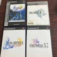 (12-181)PS3 ファイナルファンタジーXⅢ PS2 X X-2 まとめ売