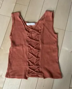 SPIRALGIRLリブトップス