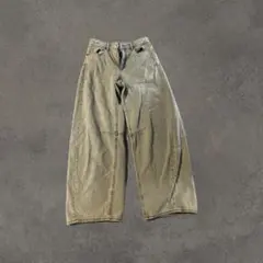 GU バレルレッグジーンズ 綺麗め ノームコア