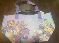香港ディズニー20周年　ダッフィーショッピングバッグS