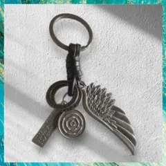 ウイング キーホルダー７ ヴィンテージ レトロ アメカジ ロック フェザー