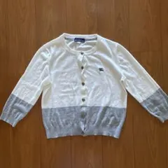 古着 BURBERRY LONDON ブルーレーベル カーディガン ロゴ刺繍