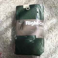 新品 ライトオン タイツ 深緑 フリーサイズ