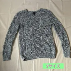 GAP ケーブルニット セーター Sサイズグレー系