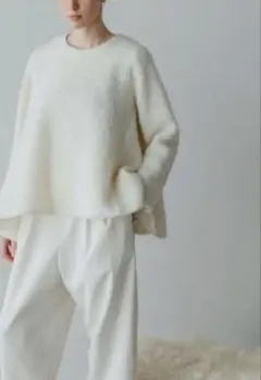 eLLa selectshop shaggy tent knit プルオーバー