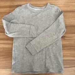 ユニクロ　ヒートテック　120 極暖ヒートテックコットンワッフルクルーネック