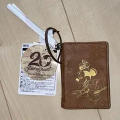 ディズニーシー 20周年 タイムトゥシャイン パスケース　カードケース