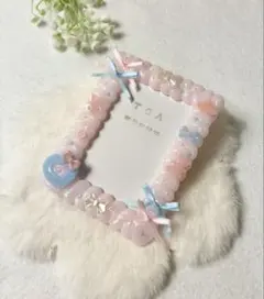 トレカケース ホイップデコ B8硬質カードケース 水色 ピンク うさぎ くま