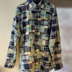 TOMMY HILFIGER チェック柄 長袖シャツ Lサイズ