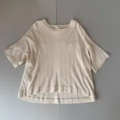 MOUN TEN. 半袖Tシャツ 110 ナチュラル ベージュ系のサムネイル