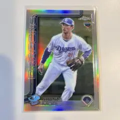 topps chrome npb 2025 森　リフラクター　ルーキー　カード