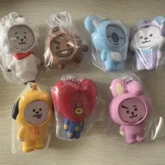 BTS bt21 フォトフレームマスコット　コンプリート