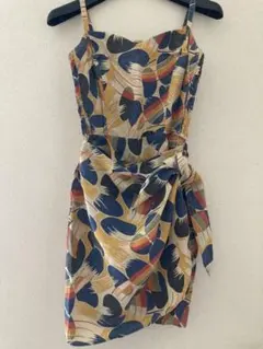 希少DKNY JEANS 90'レトロワンピース　サイズ2（Sサイズ相当）