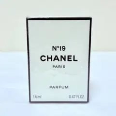 新品未開封　CHANEL シャネル N19 パルファム　香水　14ml