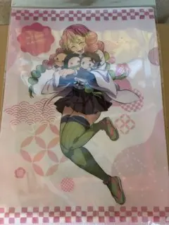 鬼滅の刃　ポップアップ　刀鍛冶の里　クリアファイル　甘露寺蜜璃