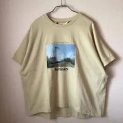 新品タグ付き SELF SERVICE Tシャツ　ライトイエロー♪のサムネイル