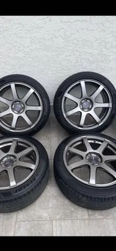 値下げ エンケイPF05 17インチ100 5 引取り限定 ZN6. タイヤ付 - メルカリ