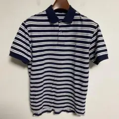 POLO RALPH LAUREN ポロシャツ ネイビー/ホワイト ボーダーM