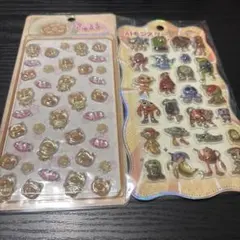 aiモンスターぷっくりシールandきゅるる