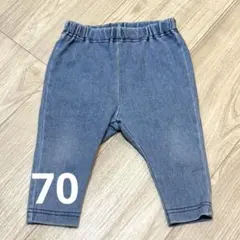BREEZE ベビー DAISUKIパンツ 9分丈 デニム 70cm