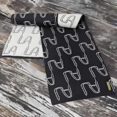 ARMANI JEANS アルマーニ マフラー 総柄 メンズ レディース