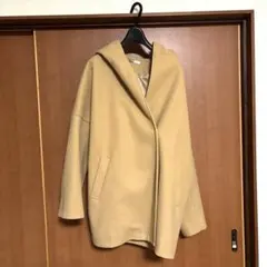 雑誌掲載デザイン】INDIVI 17 ハミルトンラムズウール ショートコート