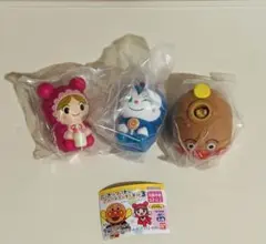 にぎってソフトなアンパンマンスコット3 3体セット