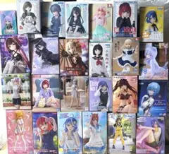 美少女フィギュア　まとめ売り25個セット　可愛い　女の子　セクシー　プライズ