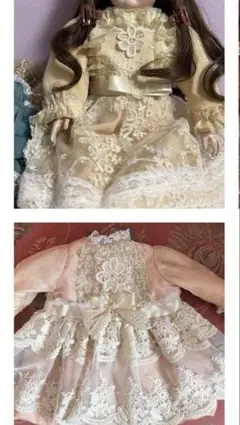 アンティークビスクドールドレスセット　ビクトリアンスタイル アンティークビスクドールドレスセット ビクトリアンスタイル