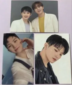 SEVENTEEN セブンティーンウジ　WOOZI トレカ　3枚セット
