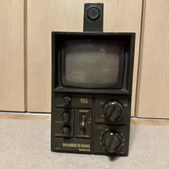 ナショナルトランジスタテレビ 昭和レトロ ブラウン管 赤（ラジオチューナー付） ナショナルトランジスタテレビ 昭和レトロ ブラウン管 赤