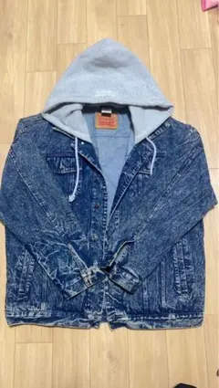 VETEMENTS Levi’s デニムジャケット フード付 L