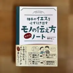 相手のイエスを必ず引き出す モノの伝え方サクッとノート