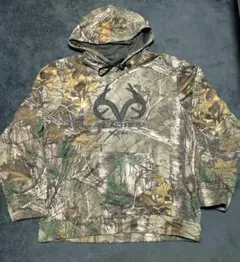 archive リアルツリー 迷彩プルオーバー　スウェット　パーカー90s00s