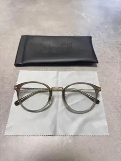Zoff 紫外線100%カットクリアサングラス(ダテメガネ)