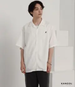 KANGOL 半袖シャツ オフホワイト Lサイズのサムネイル