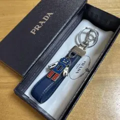 PRADA ロボットチャーム キーリングsaffiano サフィアーノ