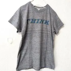 FilMelange プリント 半袖Tシャツ 杢グレーのサムネイル
