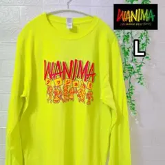 【希少】WANIMA グッジョブ リリパ ロンT ネオンイエロー Lサイズ
