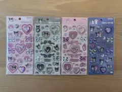 サンリオ マイメロ クロミ ビジューシール 4種セット
