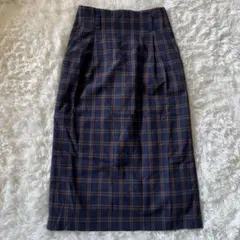 LOWRYS FARM ローリーズファーム チェック タイトスカート