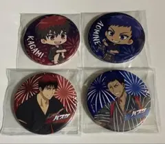 黒子のバスケ　A3 花火　缶バッジ　青峰大輝・火神大我