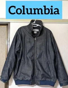Columbia XLサイズデニムジャケット　インディゴ